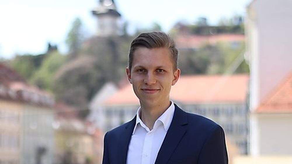 Martin Brandstätter (21) arbeitet künftig als Gemeinderat