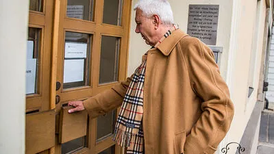Alfred Riedl hat am Dienstag am Landesgericht Klagenfurt im Hypo-Prozess ausgesagt