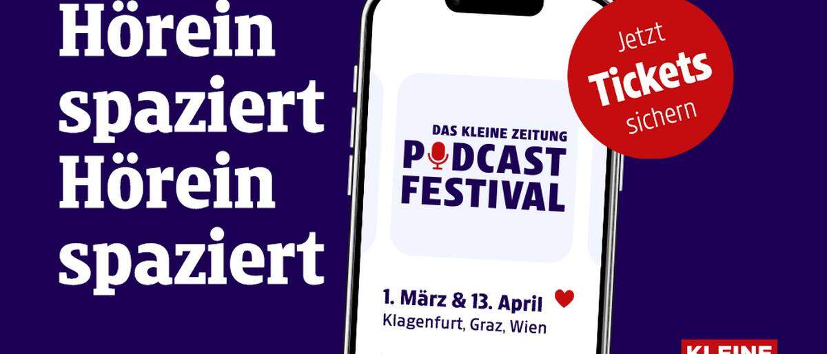 Kleine Zeitung Podcast Festival