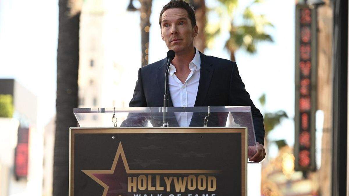 Benedict Cumberbatch erhielt den 2714. Stern 