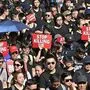 Proteste in Hongkong gegen die Regierung reißen seit Wochen nicht ab