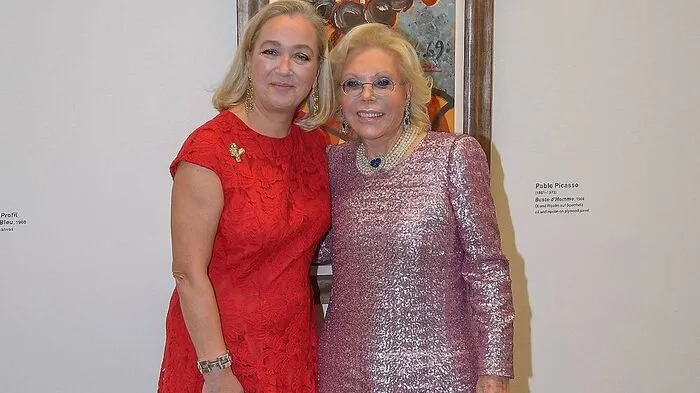 Heidi Horten mit der künftigen Direktoren des Museums, Agnes Husslein (li.)
