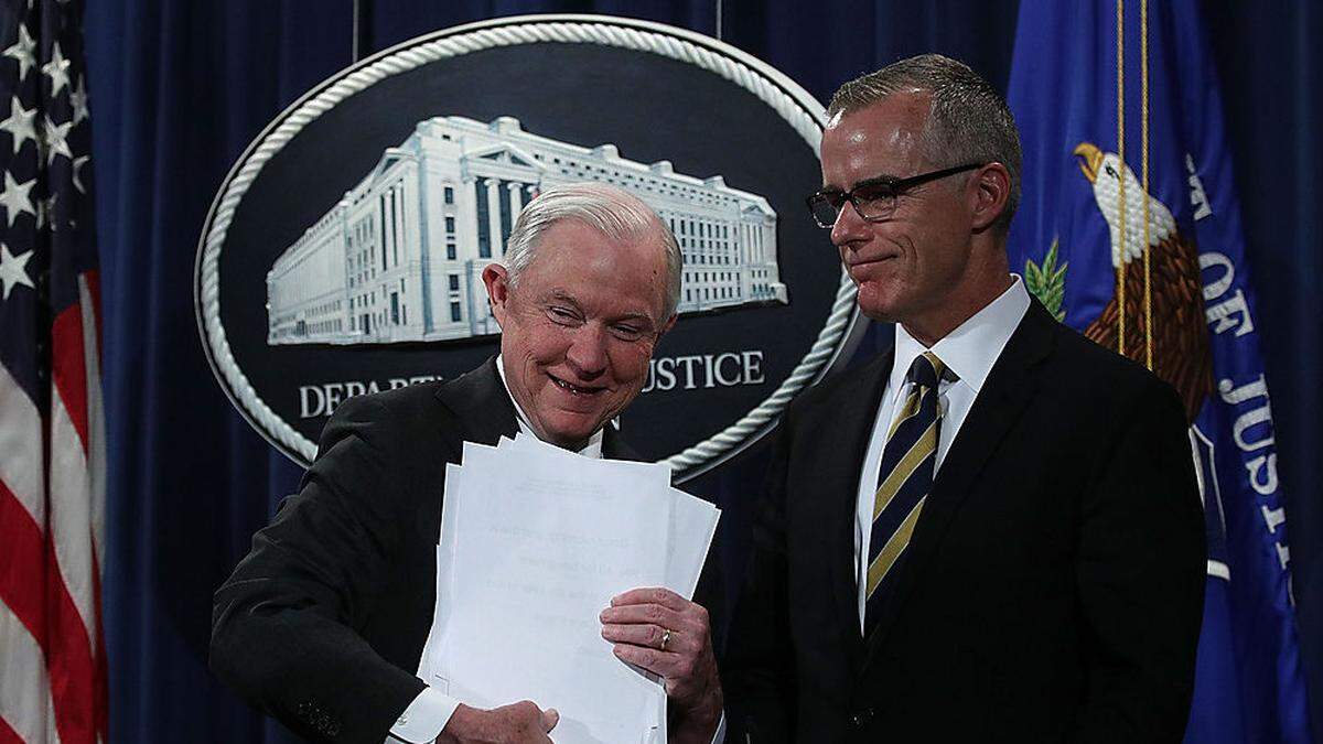 McCabe mit Jeff Sessions