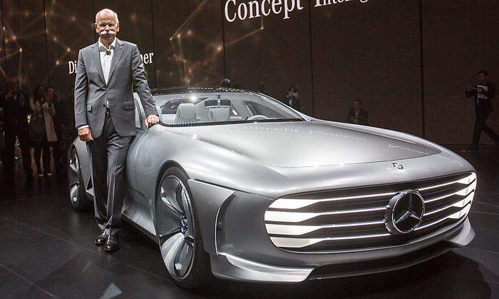 Dieter Zetsche: Aufsehenerregende Konzept-Autos auch bei Daimler 