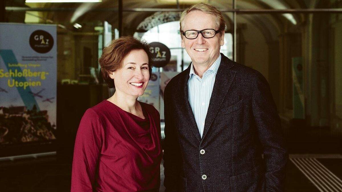 Graz-Museum-Direktor Otto Hochreiter nimmt seiner Stellvertreterin und Nachfolgerin Sibylle Dienesch die Vollmacht weg