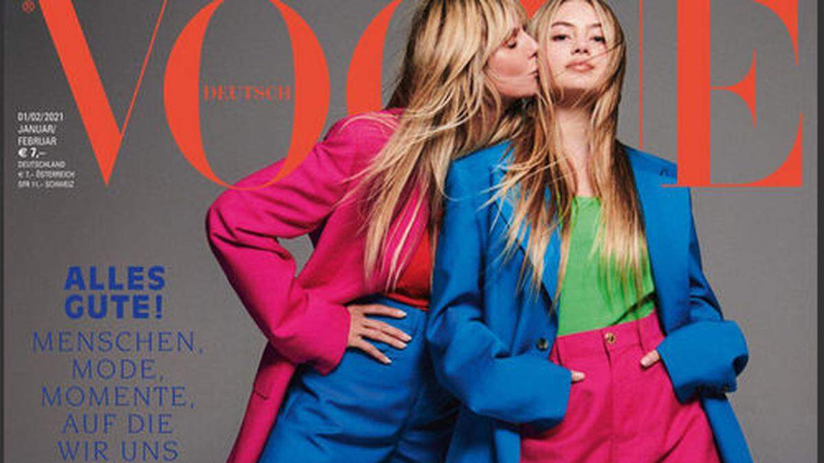 Heidi und Leni zieren die Titelseite der aktuellen Vogue