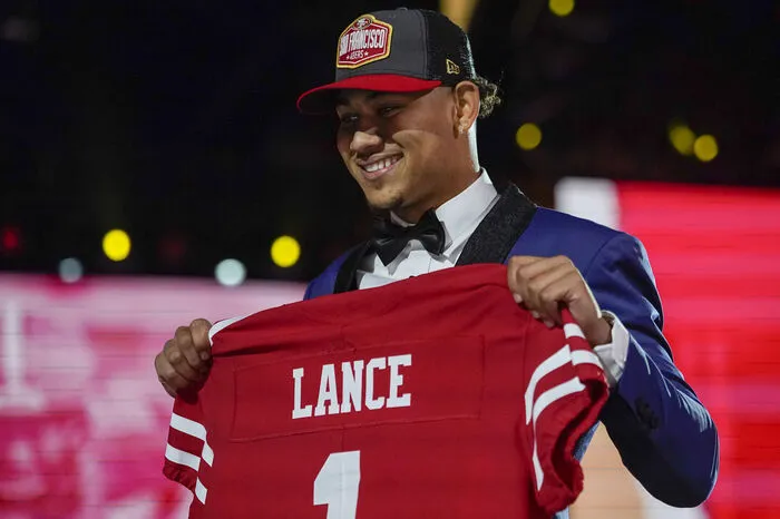 #3 San Francisco 49ers Trey Lance (Quarterback/North Dakota State)