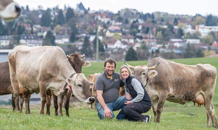 Florian und Sandra Aschacher erzählen, warum sie Stadtbauern sind
