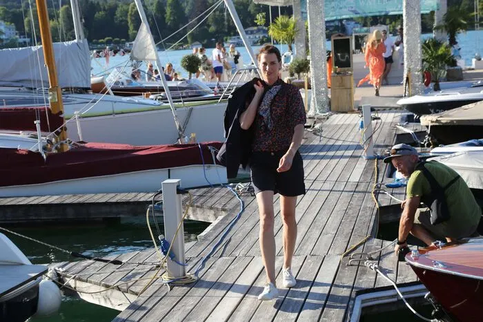Salon am See, Fashion Show von Gina Drewes in der Moet Chandon Summer Residence by Mario Hofferer im Yachthotel Velden am Woerthersee