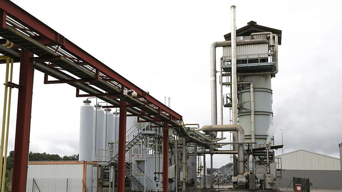 Wasserstoff-Erzeugung der TIAG aus Erdgas