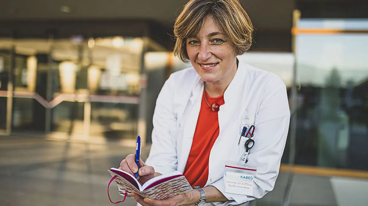 Eva-Maria Kölbl-Perner ist eine der 28 Krankenhausseelsorgerinnen und -Seelsorger der Diözese Gurk