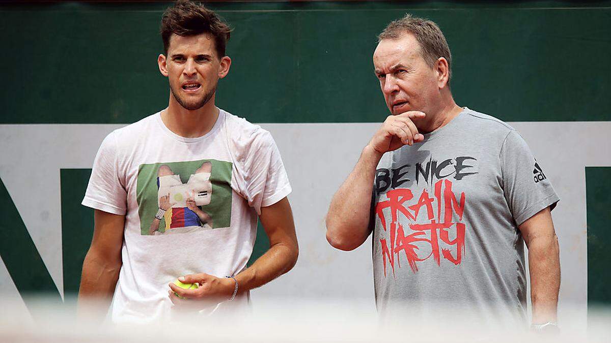 Dominic Thiem und Langzeittrainer Günter Bresnik