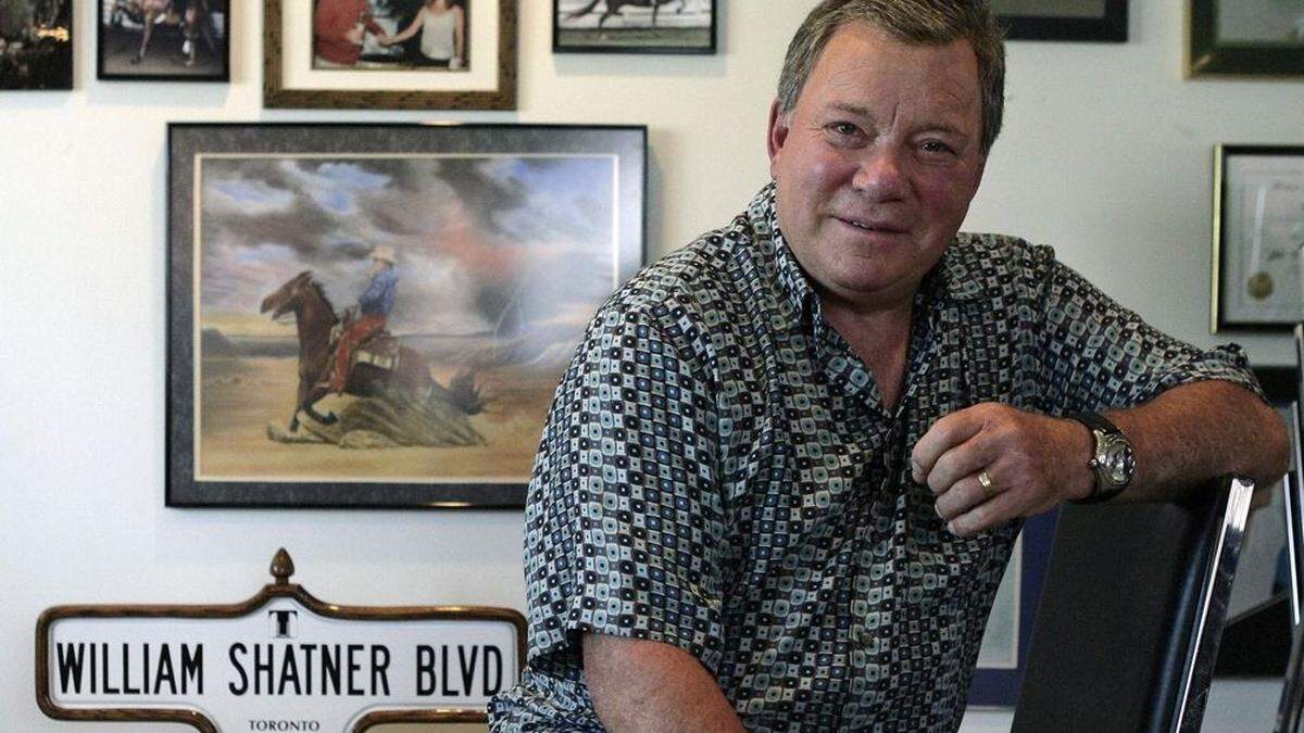 William Shatner wird am 22. März 90