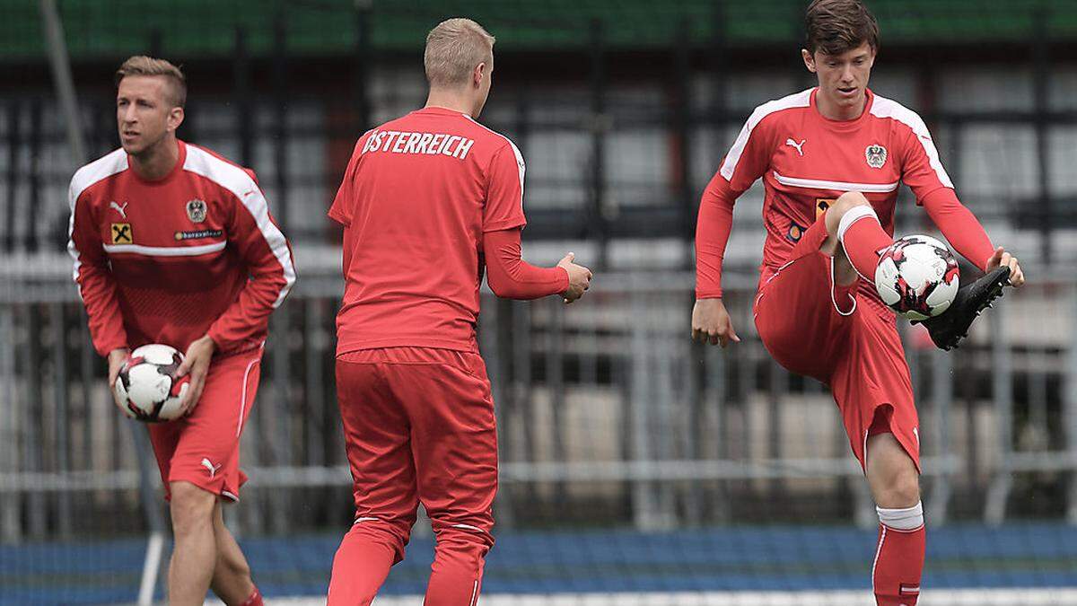 Ein Bild aus dem Jahr 2016 - Janko und Gregoritsch gemeinsam beim Nationalteam