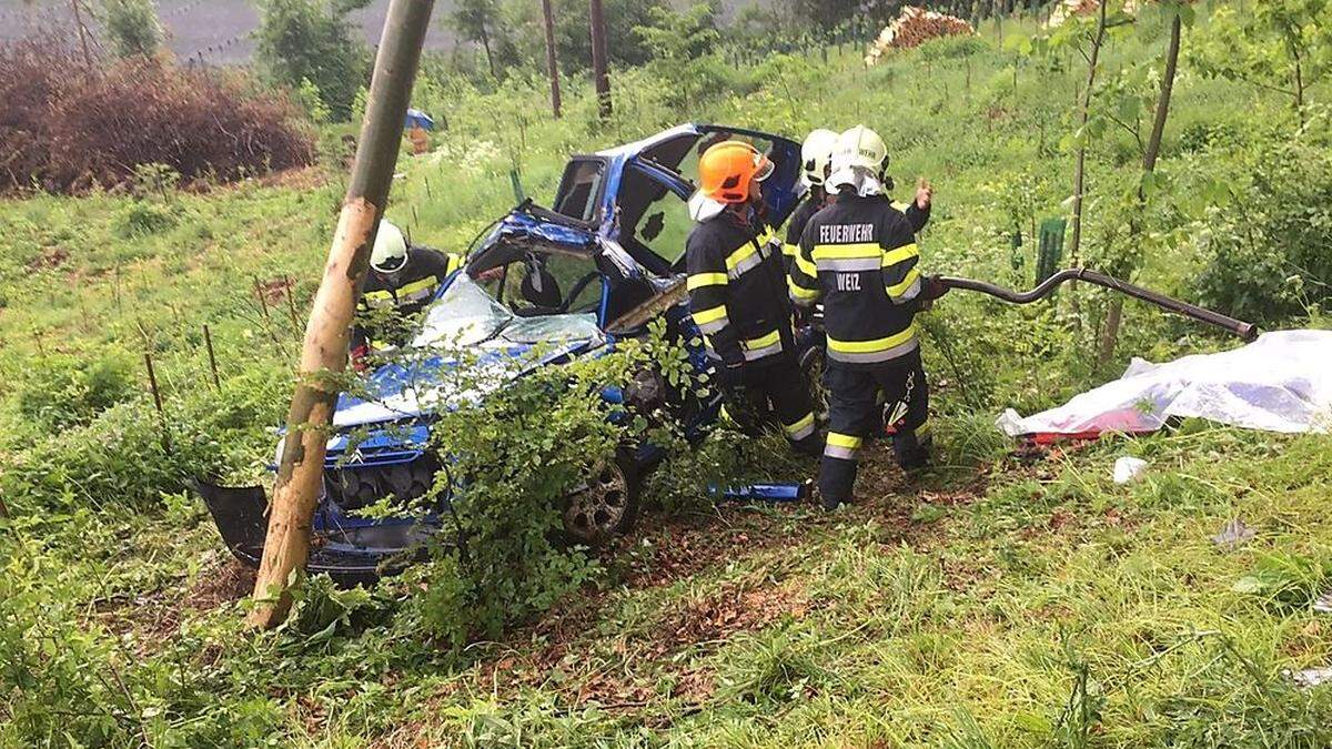 In der Gemeinde St. Ruprecht an der Raab kam es zu einem schweren Unfall 