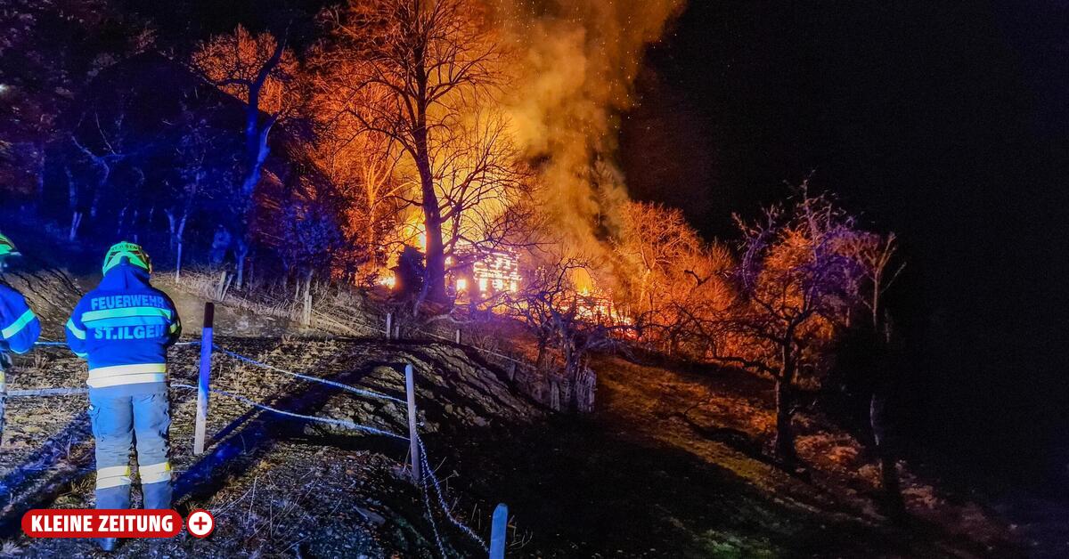 Nach Großbrand in Thörl :Suche nach Bewohnern geht weiter – Proben werden ...