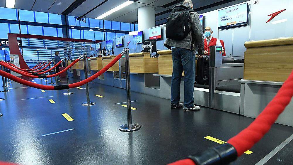 Kumuliert von Jänner bis November 2020 ging das Passagieraufkommen am Standort Flughafen Wien um 74 Prozent zurück