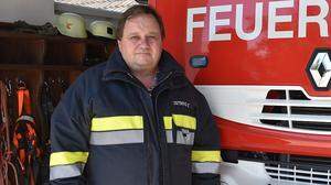 Ernst Osternig widmet seine Freizeit gerne der Feuerwehr St. Ulrich 