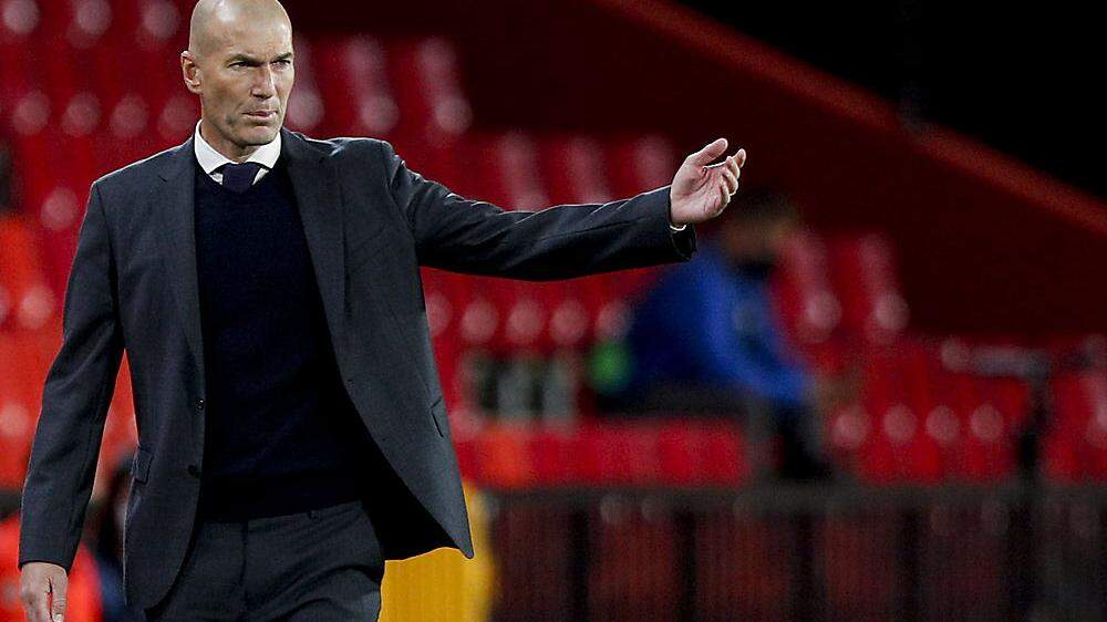 Zinedine Zidane steht nächste Saison wohl nicht mehr an der Seitenlinie von Real Madrid.
