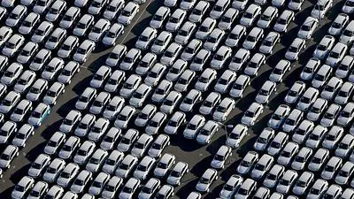 VW will nun auch BER nutzen (hier VW-Lager in Leipzig)