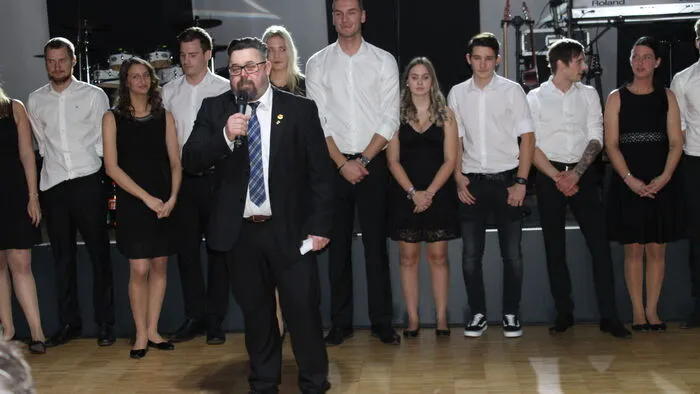 Obmann Christian Scheucher konnte zahlreiche Ehrengäste beim diesjährigen Griffner Sportlerball begrüßen. 