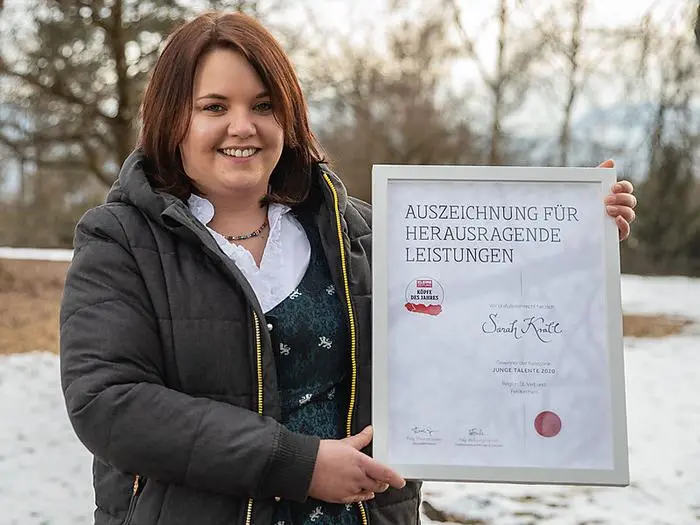 Siegerin in der Kategorie "Junge Talente": Sarah Krall