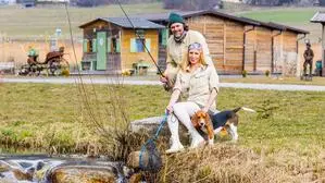 Ingrid Rothe zeigte der internationalen Karriere den Rücken und betreibt jetzt mit Partner Alberto Gargantini eine Lodge für Fliegen- und Spinnfischer im Mölltal