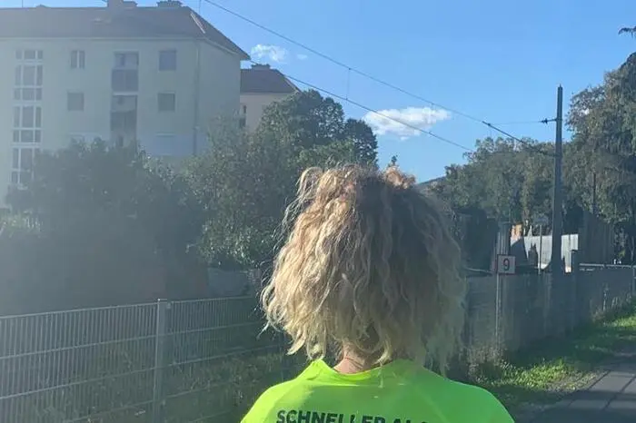 Mona Kricke schreibt, sie ist "extra so schnell wie möglich gelaufen" und hat "alles gegeben". Auch mit dem Gewinnspielpreis als Motivation ;)