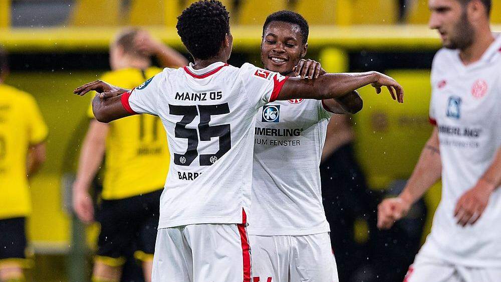 Mainz überraschte bei 2:0 in Dortmund
