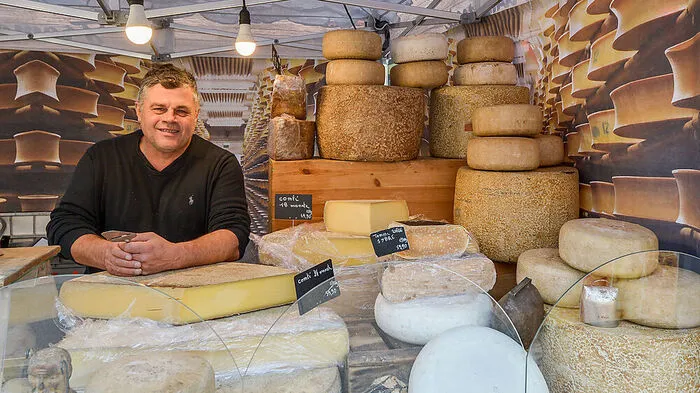 Einer der Aussteller des "kleinen französischen Marktes" im Vorjahr in Wolfsberg
