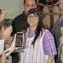 Singer Billie Eilish is seen arrives from South Korea at Narita International Airport in Chiba-Prefecture, Japan on Wednesday, June 19, 2024. PUBLICATIONxINxGERxSUIxAUTxHUNxONLY TKP2024061904 KEIZOxMORI
