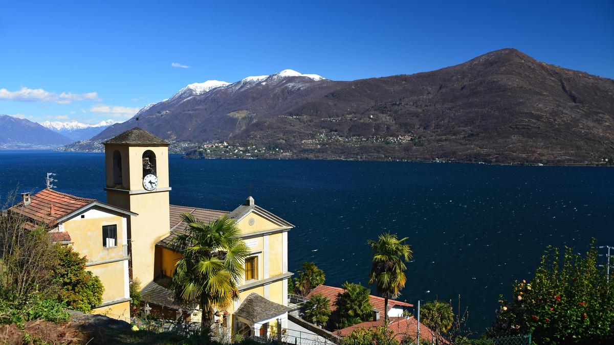 In San Bartolomeo am Lago Maggiore hat Maurer ein Ferienhaus - in dieses kehrte er nicht mehr zurück