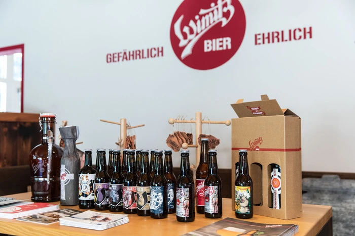Sämtliche Biere sind über den Online-Shop bestellbar