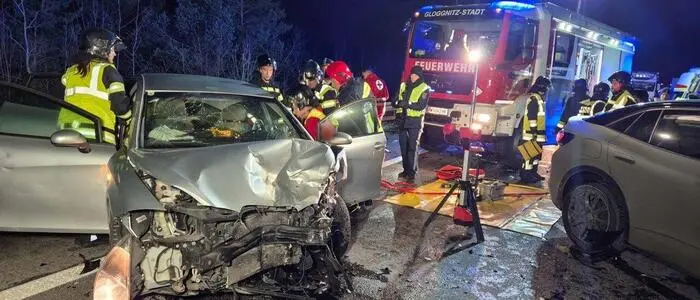 Bei beiden Autos entstand ein Totalschaden