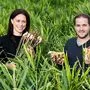Machten Straden zur tropischen Zone: Irene Gombotz und Armin Lenz produzieren Bio-Ingwer für Spar