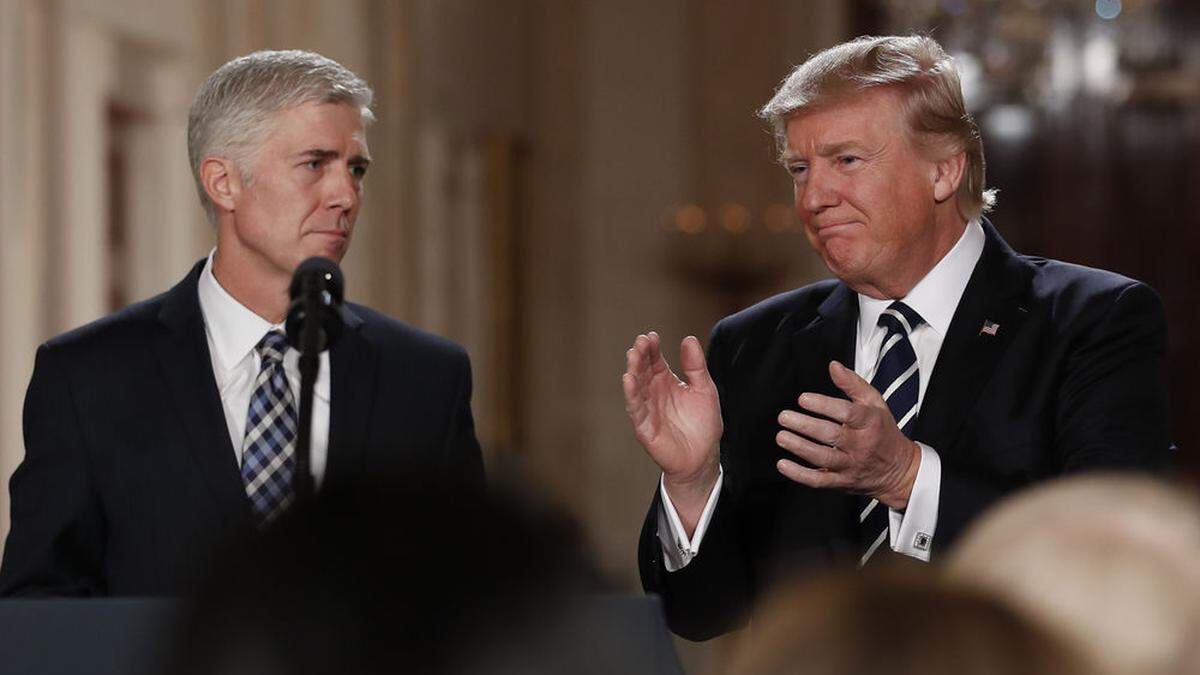 Donald Trump, Neil Gorsuch