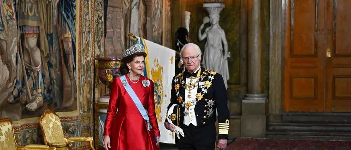Königin Silvia und King Carl XVI. Gustaf beim 80. Geburtstag des Monarchen Ende April 