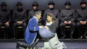Spätes Debüt an der Staatsoper: Cecilia Bartoli mit Bühnenpartner Edgardo Rocha.