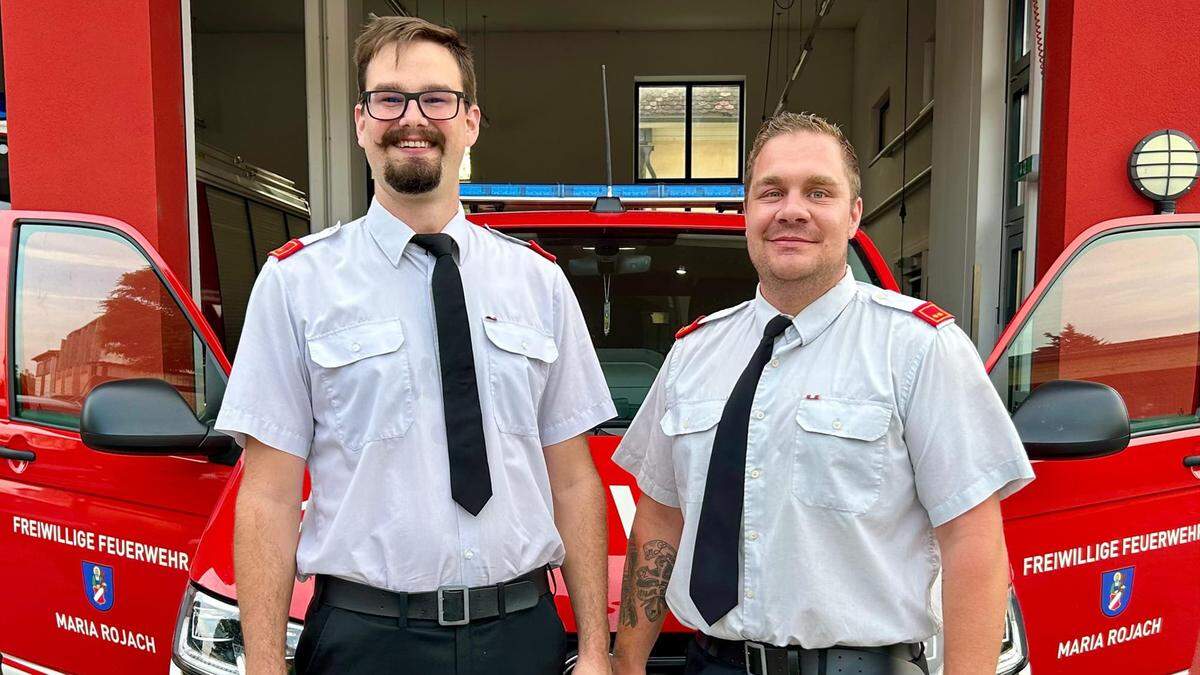 Roland Krobath und Manuel Faullant (von links) verbindet eine langjährige Freundschaft