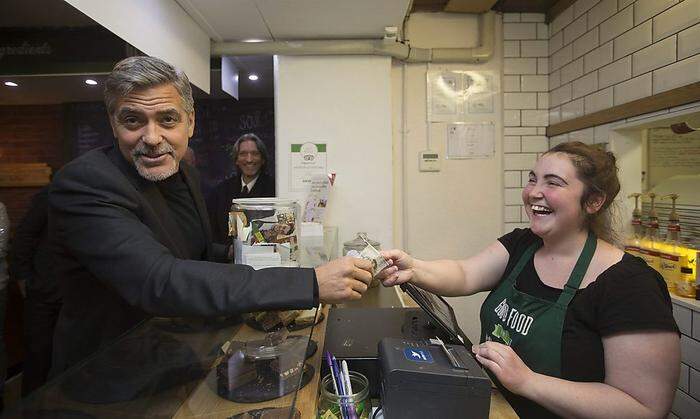 George Clooney, who else?