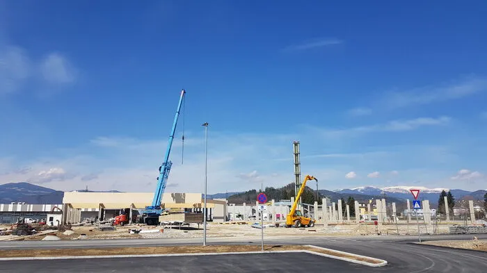 Klicken Sie sich durch die aktuellen Fotos der Baustelle am neuen Voitsberger Stadtteil "Vorum".