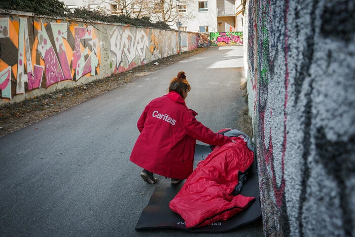 Ihr Beitrag schenkt Wärme für wohnungslose Menschen: Schenken Sie einen <strong>Schlafsack</strong>