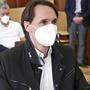 Beim Prozess in Klagenfurt trug Rutter noch eine FFP2-Maske. In Wien weigerte er sich