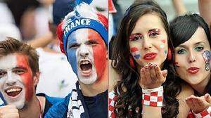 Frankreich vs. Kroatien