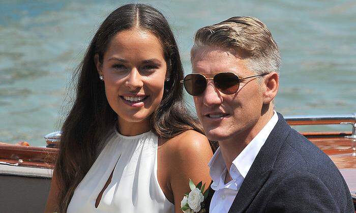 Seit Juli verheiratet: Ana Ivanovic und Bastian Schweinsteiger 