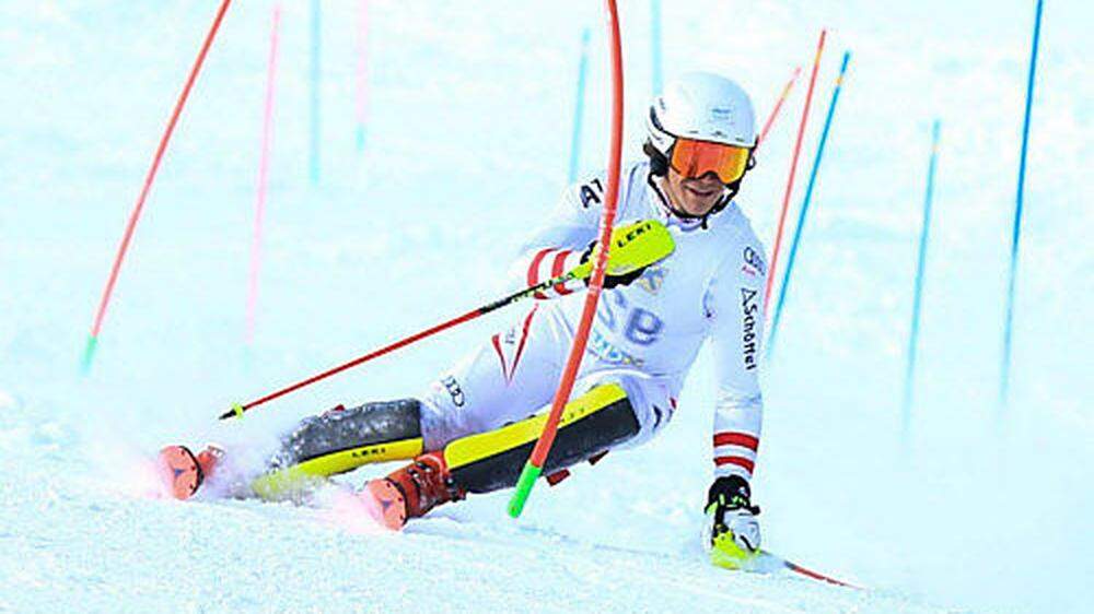 Moritz Opetnik sorgte bei den FIS-Slaloms am Pass Thurn für die ersten Podestplätze