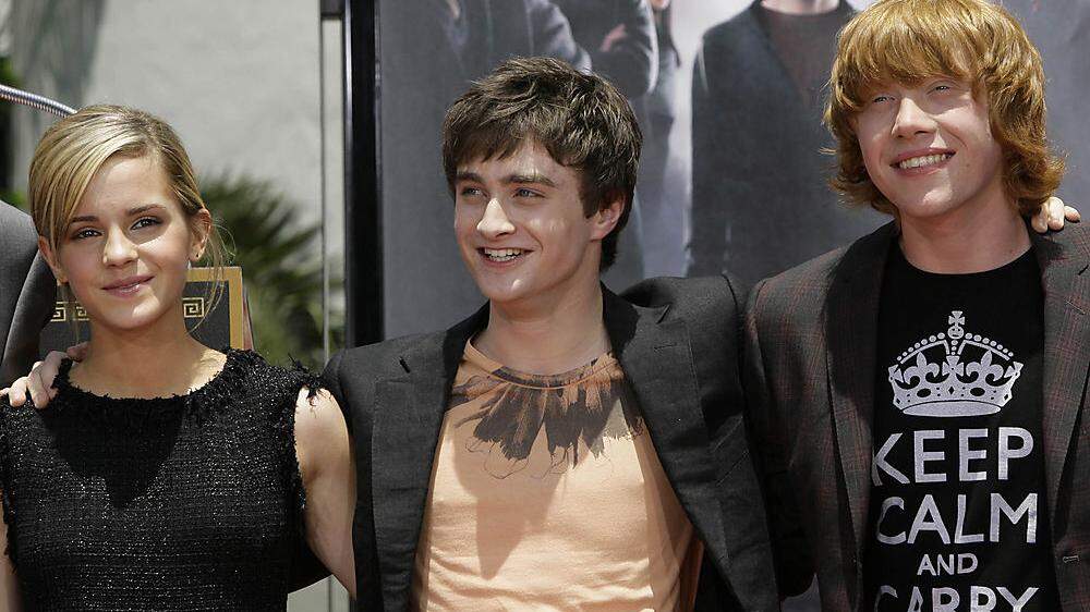 Zeit für neue Potter-Stars: Daniel Radcliffe, Emma Watson und Rupert Grint prägten die Potter-Filme. 