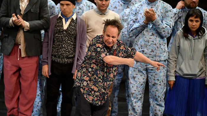 Peter Sellars bei einer Idomeneo-Probe
