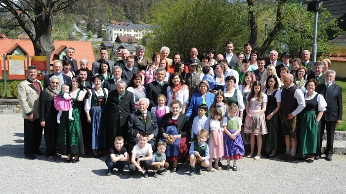Nicht nur die Großfamilie war am Ostermontag gekommen, auch...