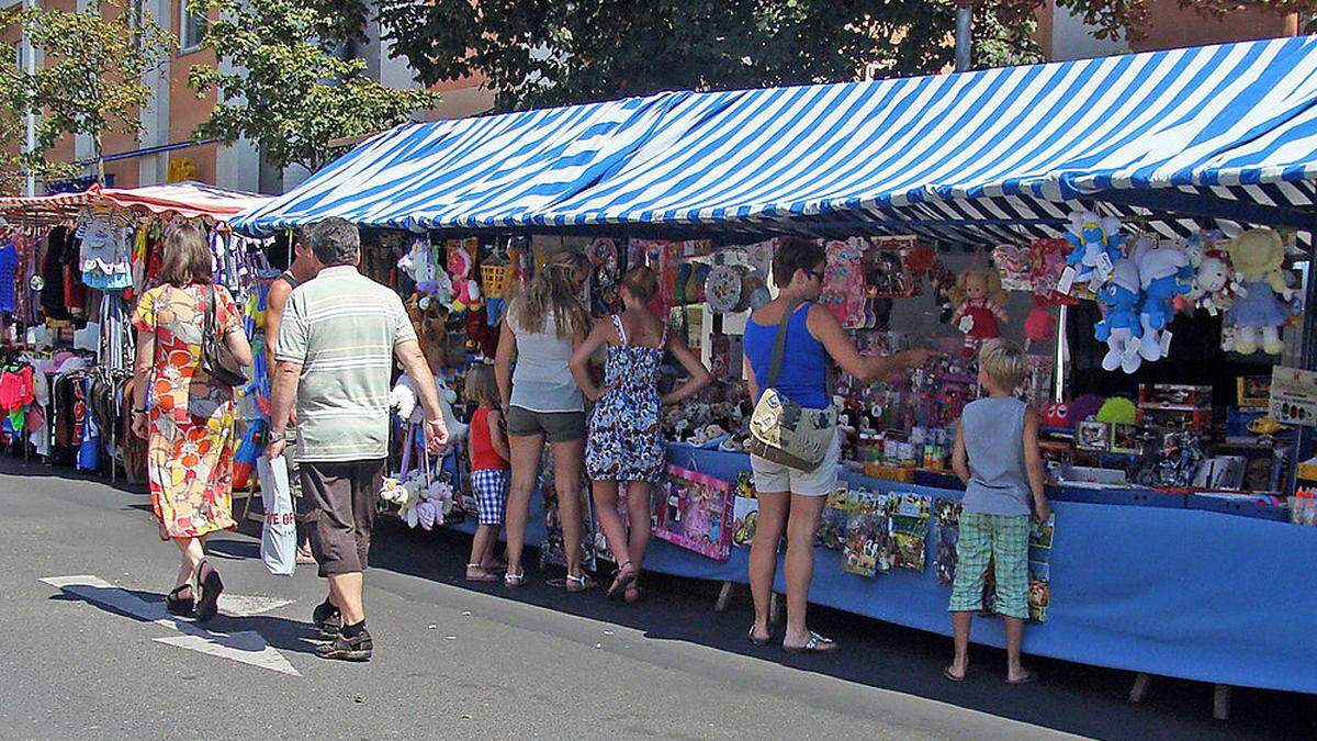 Der Laurenzimarkt in Villach findet heuer am 10. August statt